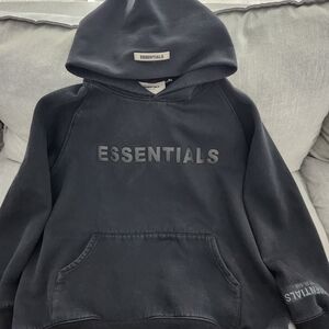 Essentials Charcoal Hoodie